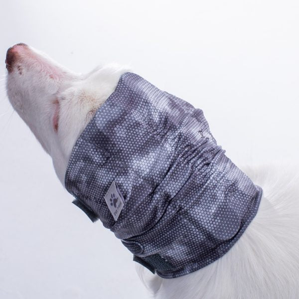 Roupa Pet Med Oto Calm Protector para Cães Cinza